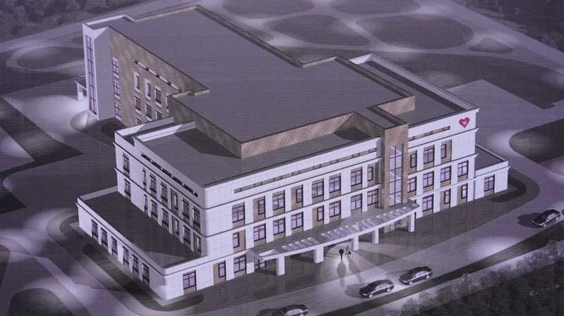 В Коротчаево завершается строительство участковой поликлиники